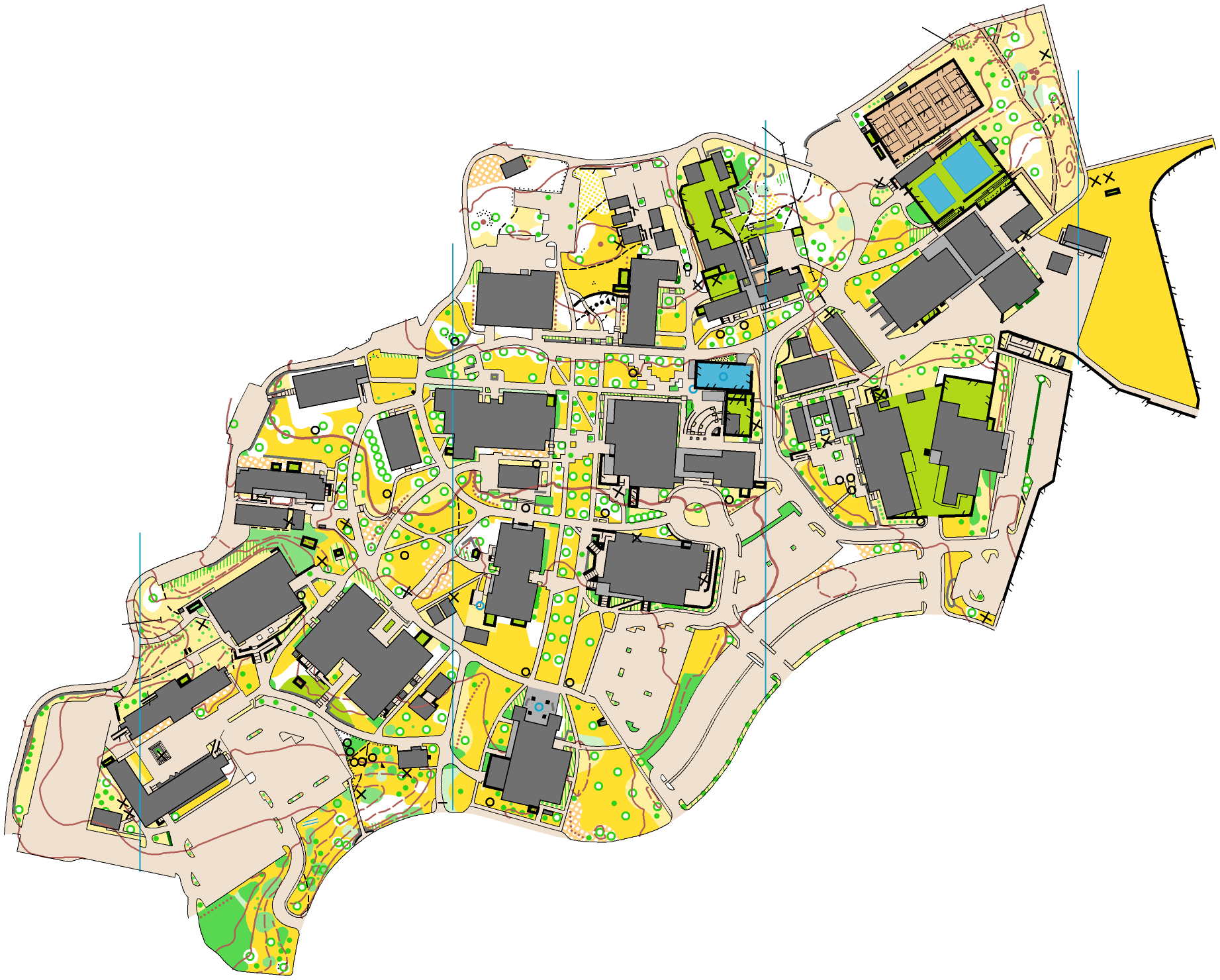 Osan ab map