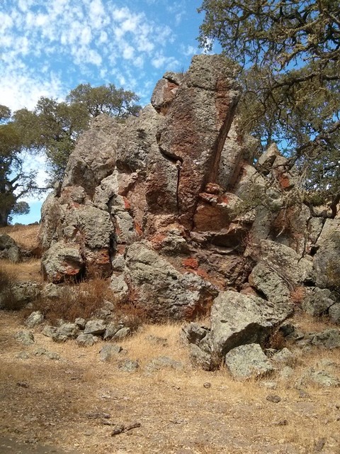 Pacheco State Park has boulders!