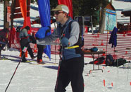 Thorsten Graeve at the 2004 Royal Gorge Ski-O, Photo: Tony Pinkham)