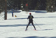 Kent Ohlund leaving the start (2004 Royal Gorge Ski-O, Photo: Tony Pinkham)