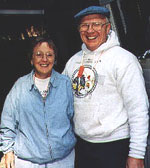 Ev and Jean Beuerman at Big Basin in 1996