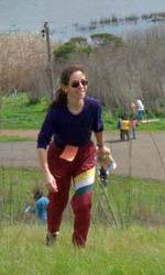 Louise Madrid at Coyote Hills in 2000